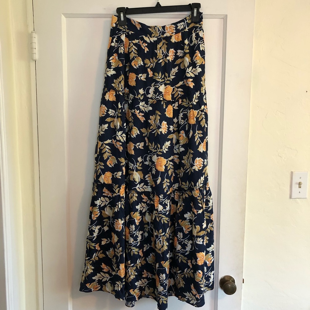 Petal and Pup floral maxi skirt